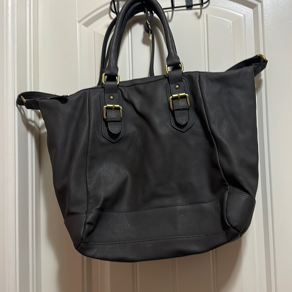 Grey purse